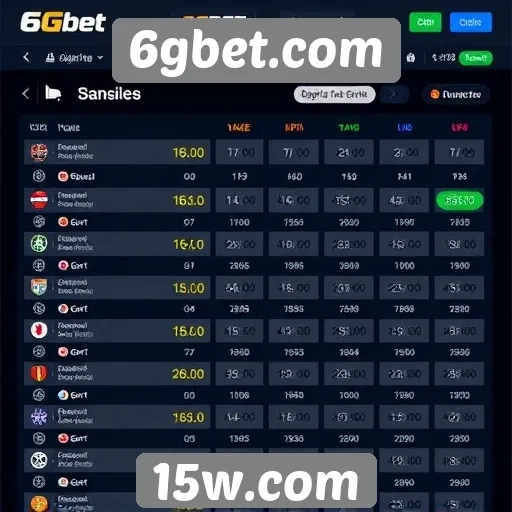 Análise das opções de apostas no 6gbet.com